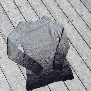 Boatneck Ombré Sweater
